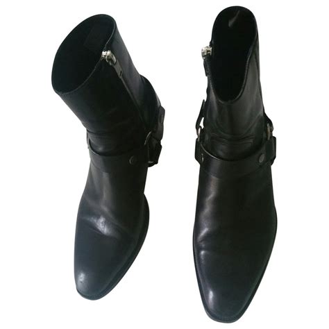 Stivali Yves saint laurent in Pelle Nero taglia 38 EU 